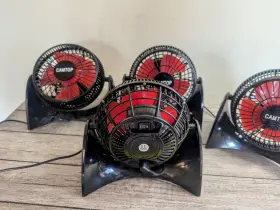 Tf55b Camtop 5 Inch Small Usb Fan - Portable Table For Home And Office Silent Operat #2