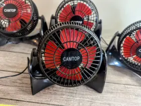 Tf55b Camtop 5 Inch Small Usb Fan - Portable Table For Home And Office Silent Operat