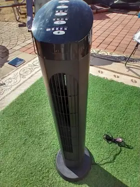 Mk-te0001 Cascade Ms-te0001 Tower Fan 3 Speed Oscillating Black 40 Inch Model - Nice