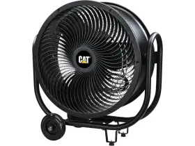 Cf-hvd-24ac-blk Caterpillar Cf-hvd-24ac-bk 24 Inch Blade High-velocity Industrial Drum Fan - Heavy D