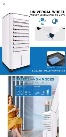 Caynel 414307945409 3-in-1 Portable Air Conditioner Evaporative Cooler Remote Control Room #3