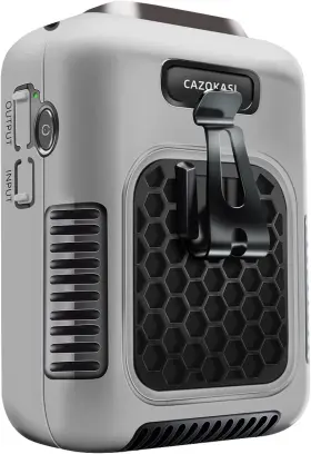 Cazokasi 313052476458 2023 Upgrade Waist Clip Fan Wearable Portable Personal Body