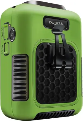 Cazokasi 445050888827 Upgrade Waist Clip Fan Wearable Portable Cooling And Heatstroke