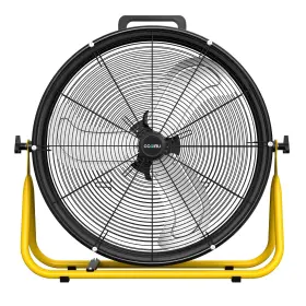 Sfdc2-600t Ccgiru 24 Inch High Velocity Industrial Drum Fan 8500 Cfm 3-speed Heavy Duty Metal Blac