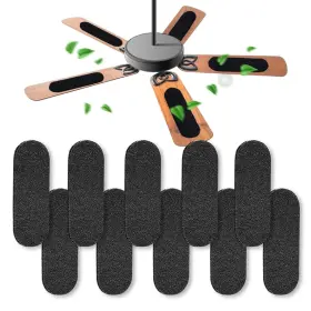 Ccheqvan 768825909556 Ceiling Fan Air Filter -10 Pack Activated Coconut Shell Carbon Unscented