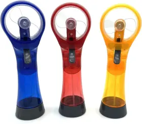 B0b1zlgm4r Cebuy Handheld Water Spray Fan Mist Fans For Outside Portable 3 Pack Da #2