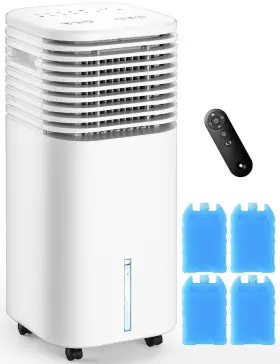 Censtech 731029233871 Windowless Air Conditioner Swamp Cooler With 4 Modes And 3 Speeds 15h Timer F