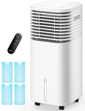 Censtech 755139183345 4-in-1 Portable Air Conditioners Evaporative Cooler With 4 Modes And