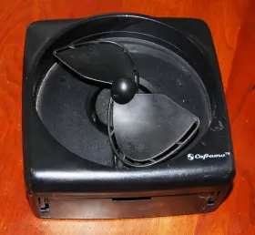 4543641 Ceramo Battery Operated Crew Fan Black