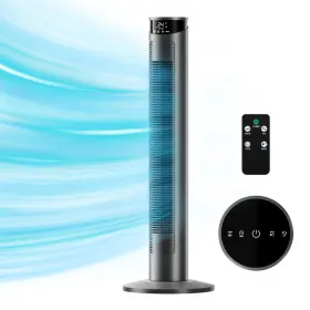 Cih B0cs9dw84l Tower Fan 37 Inch24ft/s Velocity Quiet Oscillating Bladeless 6 Speeds