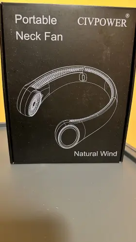 Zrw-gbfs01-sbn04 Civpower Portable Neck Fan Hands Free Bladeless Cooling Personal 3 S