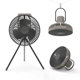 Claymore 809605000888 Portable Fan V600 Warm Gray - With Airflow For Outdoors Use &