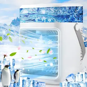 Cleankeepers 093337575198 Portable Air Conditioners - Rechargeable Personal Ac Unit Evaporative Coo
