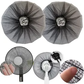 Codear 703327796471 20 Inch Fan Cover 2 Pack Pedestal Dust For Kids Children Finger Pr