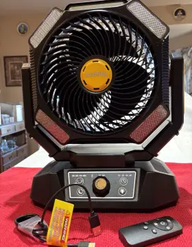 Hy-8608 Cold Sky Coldsky Rechargeable Camping Fan