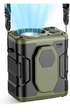 B0dt6kn479 Coldsky Ventilador De Cintura Port Til Con Clip Personal Recargable