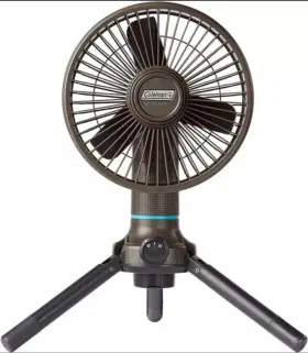 Coleman 076501245530 Onesource Portable Fan With Rechargeable Battery Multi-speed One Source