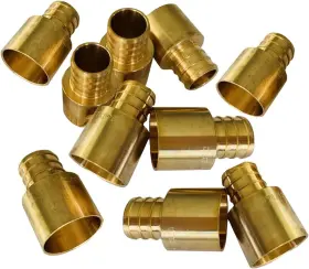 1t-nyg9-lb8i Coleman 10 Pieces Pex Fittings 1/2 Inch X Female Sweat Copper Adapter Over Tub