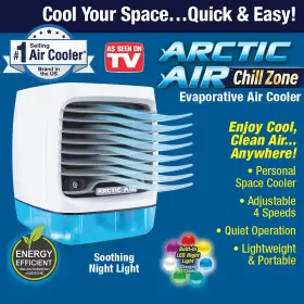 Aapcn-mc4 Collections Etc Arctic Air Chill Zone Evaporative Portable Cooler