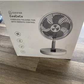 Co-p21w Comfier Coococo Portable Foldable Rechargeable Oscillating Fan /au