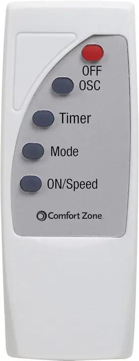 Cz16wr Comfort Zone 70299 16 Inch Wall Mount Fan Replacement Remote Not Included