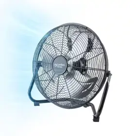 Comfort Zone 711181926323 14 Inch 3-speed Floor Fan With 180-degree Adjustable Tilt