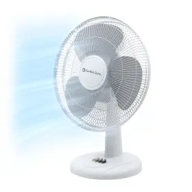 B000u9wxec Comfort Zone 12 Inch Oscillating Table Fan 3-speed Adjustable Tilt Push Button