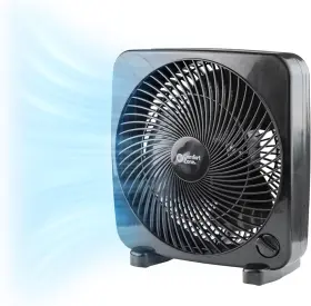 Bp-9b-blk Comfort Zone Box Fan 9 Inch Portable Desk Quiet 3 Speed Mini Black