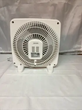 Cz9bblk Comfort Zone Cz12396 Desk Box Fan 9 Inch Portable Electric Quiet 3 Speed #2