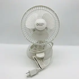 Cz6xmfds Comfort Zone Personal Clip Or Desk Fan With Removable Base Portable White 6 Inch