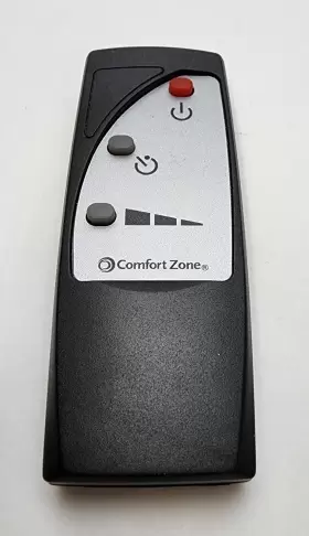 Czst181rbk Comfort Zone Replacement Remote Oscillating Pedestal Fan Black Tested Ir Light