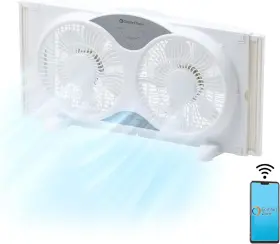 Lc310swt Comfort Zone Window Fan For Bedroom Cool Circulate Exhaust New