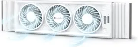 Pfe1207 Comfort Zone Triple Blade Window Fan