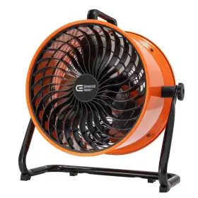 Commercial Electric 313052178161 16 Inch 3-speed Drum Floor Fan In Orange High Velocity Turbo
