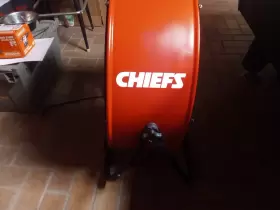 Bf24tfce Commercial Electric Portable Kansas City Chiefs Game Day Drum Fan 24 Inch #3