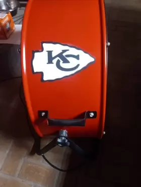 Bf24tfce Commercial Electric Portable Kansas City Chiefs Game Day Drum Fan 24 Inch