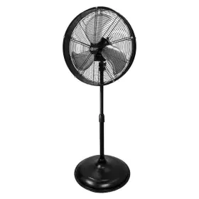Sfsd1-500biw Commercial Electric Pedestal Fan 20 Inch Black Adjustable Height 4000-cfm Oscillating