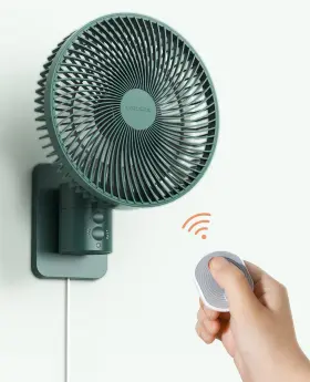 B09wxy6mpy Comoistar 8.5 Inch Wall Mount Oscillating Fan With Remote Control And Timer For Rv