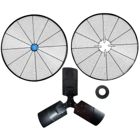 Wb292825 Continental Dynamics Fan Grille And Blade For 30 Inch Wall / Pedestal
