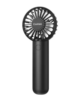 Coohea 655100547216 Mini Handheld Fan Small Cute Design 3 Powerful Speeds Usb Rechargea