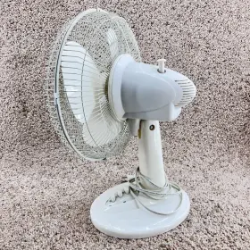 Hf-1230 Cool-breeze Parts Or Repair Oscillating Desk Fan 12 Inch 3-speed White Eb362 #2