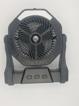 Cool Life 727309188870 Quiet Battery-powered Misting Fan With Led Light And Non-slip Base For Outdoor Use #2