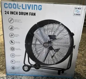 Ilg8mf24-77 Cool-living 24 Inch High Velocity Drum Fan Industrial Commercial Residential