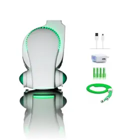Pfc-001 Cool On The Go Next Generation Rechageable Fan With Led Lights Baby Stroller Fan/desk Fan/tr
