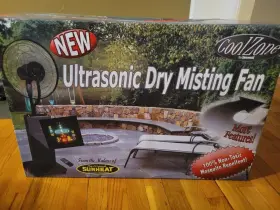 Cz500 Coolzone Cool Zone Ultrasonic Dry Misting Fan With Bluetooth Capability #2