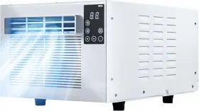 Coplax 731055308642 Portable Mini Air Conditioner Compact Size Dehumidifier Without External