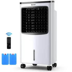 Bxd3665 Costway 215 Cfm 3-speed Portable Evaporative Cooler Air Fan Filter For