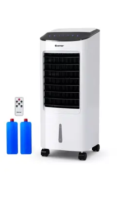 E995a5076 Costway Evaporative Portable Air Cooler Fan And Humidifier W Filter Remote Control