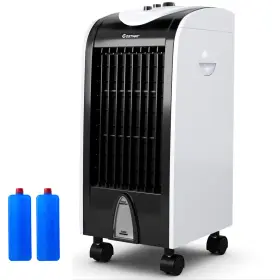 Ep23667 Costway Evaporative Portable Air Cooler Fan Humidify With Filter Knob Control