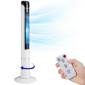 F1w-10n14-a5u1-it Costway Tower Fan 48 Inch With 80 Oscillating Bladeless Remote Led Control